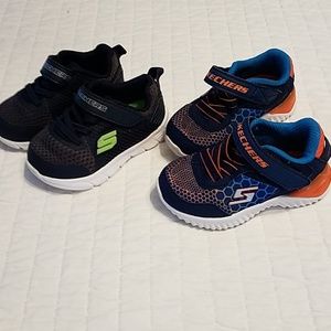 Baby boy Skechers  Bundle Sneakers 5 6